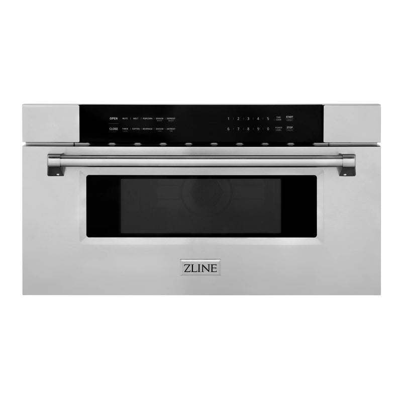 ZLINE 30" 1.2 cu. ft. Built-In Microwave Drawer in Stainless Steel