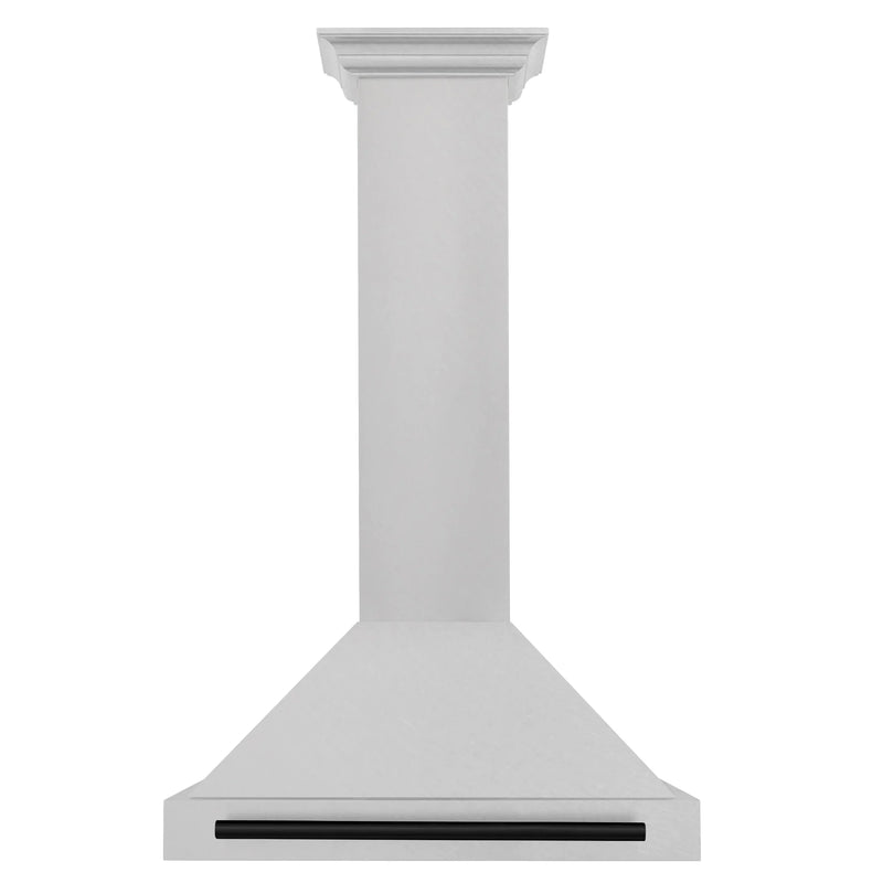 ZLINE 30" Autograph Edition Stainless Steel Range Hood and Color Handle Option