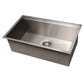 ZLINE 30" Garmisch Undermount Single Bowl Kitchen Sink with Bottom Grid and Accessories 