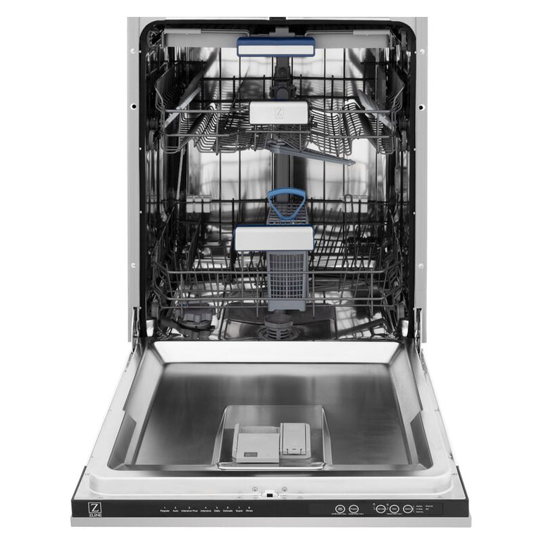 ZLINE Appliance Package - 30 in. Dual Fuel Range, Over-the-Range Microwave, Dishwasher Package - 3KP-RAOTR30-DWV