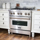 ZLINE 30 in. Dual Fuel Range & Over-the-Range Microwave Package - 2KP-RAOTR30