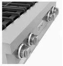 ZLINE 30” Professional Stainless Steel Gas Rangetop with 4 Gas Burners