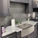 ZLINE 30" Zermatt Farmhouse Apron Mount Single Bowl Kitchen Sink with Bottom Grid