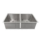 ZLINE 33" Anton Undermount Double Bowl Kitchen Sink with Bottom Grid
