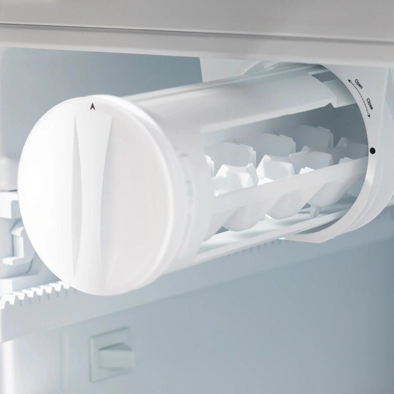 ZLINE 36" Autograph Edition 22.5 cu. ft Freestanding French Door Refrigerator with Ice Maker in Fingerprint Resistant Black Stainless Steel with Accents