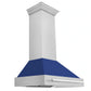 ZLINE 36" DuraSnow® Stainless Steel Range Hood with Shell 