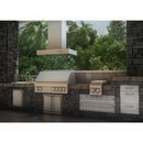 ZLINE 36 in. Remote Blower Island Mount Range Hood in Stainless Steel - KECOMi-RD-36