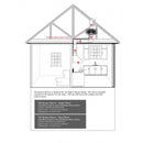 ZLINE 36 in. Remote Blower Island Mount Range Hood in Stainless Steel - KECOMi-RD-36