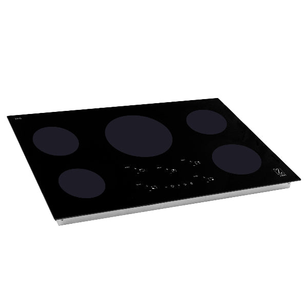 zline cooktop 36 with 5 burners without background
