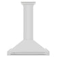 ZLINE 36" Stainless Steel Range Hood with Stainless Steel Handle 