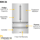 ZLINE Appliance Package - 4-Piece Appliance Package - 48 In. Rangetop, Wall Oven, Refrigerator, and Microwave Oven in Stainless Steel - 4KPR-RT48-MWAWS