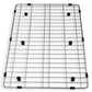 ZLINE 43" Garmisch Undermount Single Bowl Kitchen Sink with Bottom Grid and Accessories