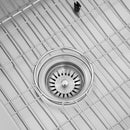 ZLINE 45" Breckenridge Undermount Triple Bowl Kitchen Sink with Bottom Grid and Accessories