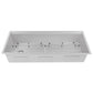 ZLINE 45" Garmisch Undermount Single Bowl Kitchen Sink with Bottom Grid and Accessories 