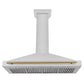 ZLINE 48" Autograph Edition DuraSnow® Stainless Steel Range Hood with DuraSnow® Stainless Steel Shell KB4SNZ-48