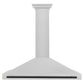 ZLINE 48" Autograph Edition DuraSnow® Stainless Steel Range Hood with DuraSnow® Stainless Steel Shell KB4SNZ-48