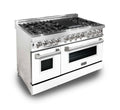 ZLINE 48" Professional Dual Fuel Range in Stainless Steel Gas Stove and Electric Oven