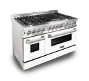 ZLINE 48" Professional Dual Fuel Range in Stainless Steel Gas Stove and Electric Oven