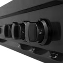 ZLINE 48” Professional Porcelain Rangetop in Black Stainless with 7 Gas Burners