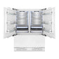ZLINE 60 Refrigerator without background Whats inside
