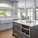 ZLINE Appliance Package - 30 in. Dual Fuel Range, 30 in. Range Hood, Microwave Drawer - 3KP-RARH30-MW