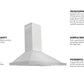 ZLINE Appliance Package - 30 in. Dual Fuel Range, Range Hood, 3 Rack Dishwasher - 3KP-RARH30-DWV