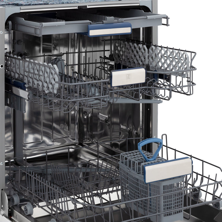 ZLINE Appliance Package - 36 in. Dual Fuel Range, Range Hood, 3 Rack Dishwasher - 3KP-RARH36-DWV