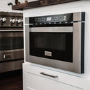 ZLINE Appliance Package - 36 in. Dual Fuel Range, Range Hood, Microwave Drawer, 3 Rack Dishwasher - 4KP-RARH36-MWDWV