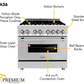 ZLINE Appliance Package - 36 in. Dual Fuel Range, Range Hood, Microwave Drawer - 3KP-RARH36-MW