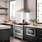 ZLINE Appliance Package - 36 in. Dual Fuel Range, Range Hood, Microwave Drawer - 3KP-RARH36-MW