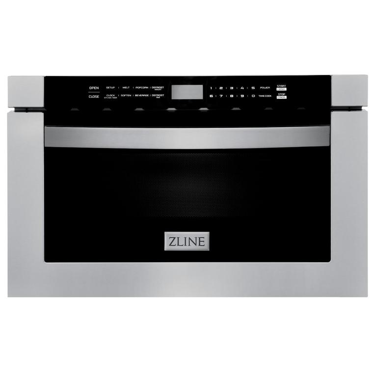ZLINE Appliance Package - 36 in. Dual Fuel Range, Range Hood, Microwave Drawer - 3KP-RARH36-MW