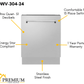 ZLINE Appliance Package - 48 In. Dual Fuel Range, Range Hood, 3 Rack Dishwasher - 3KP-RARH48-DWV