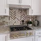 ZLINE Autograph Edition 30" Porcelain Rangetop with 4 Gas Burners in Stainless Steel with Accents
