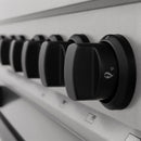 ZLINE Autograph Edition 36" 4.6 cu. ft. Dual Fuel Range with Gas Stove and Electric Oven in DuraSnow Stainless Steel with Accents