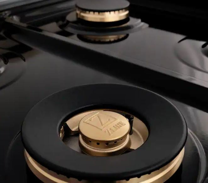 ZLINE Autograph Edition 48" 6.0 cu. ft. Dual Fuel Range with Gas Stove and Electric Oven in Stainless Steel with Accents