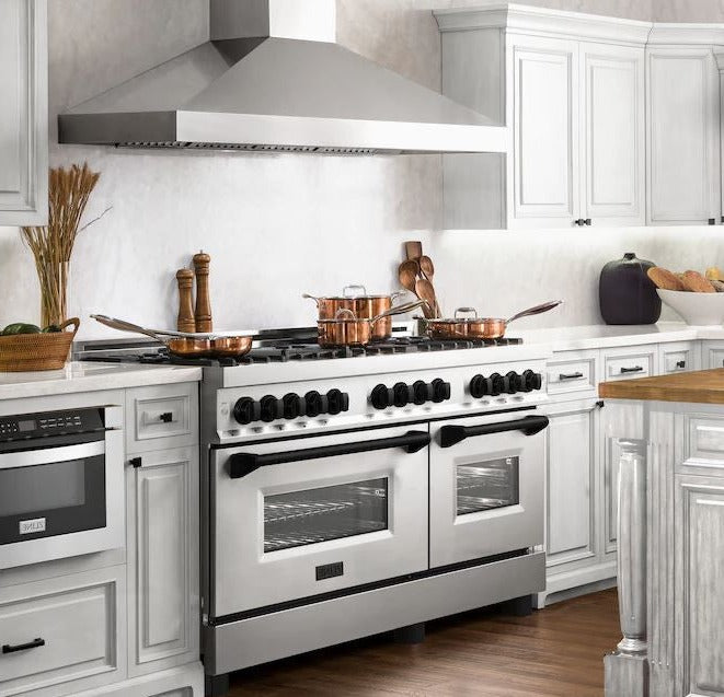 ZLINE Autograph Edition 60" 7.4 cu. ft. Dual Fuel Range with Gas Stove and Electric Oven in Stainless Steel with Accents