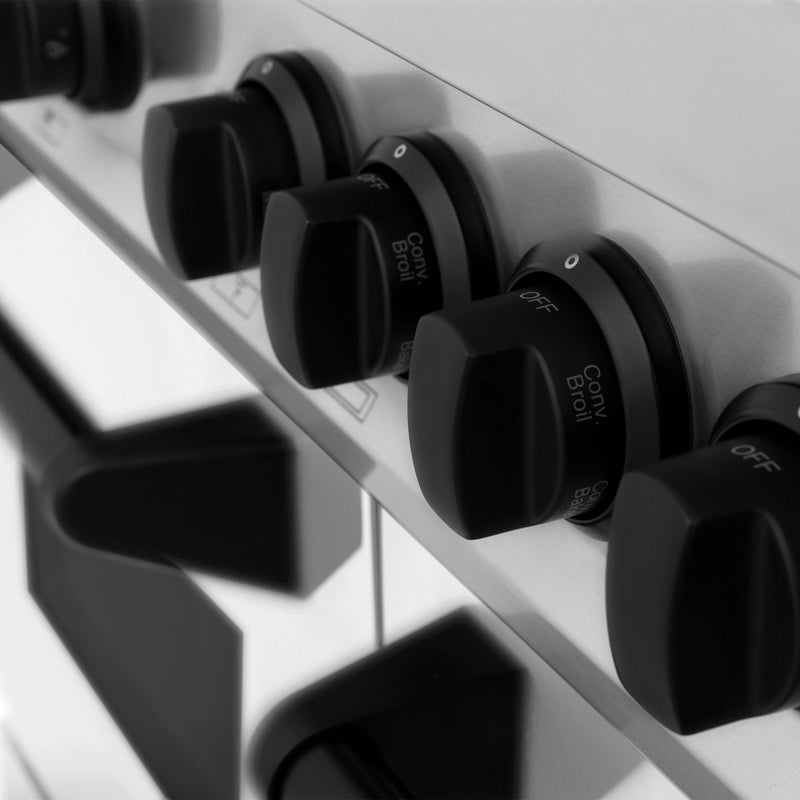 ZLINE Autograph Edition 60" 7.4 cu. ft. Dual Fuel Range with Gas Stove and Electric Oven in Stainless Steel with White Matte Door and Accents