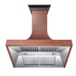ZLINE Designer Series Hand-Hammered Copper Finish Wall Range Hood -