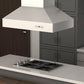 ZLINE Dual Remote Blower Island Mount Range Hood in Stainless Steel - 697i-RD