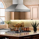 ZLINE Island Mount Range Hood in Stainless Steel
