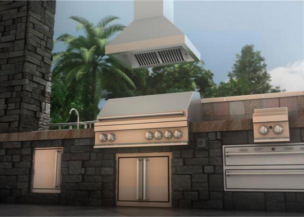 ZLINE Island Mount Range Hood in Stainless Steel