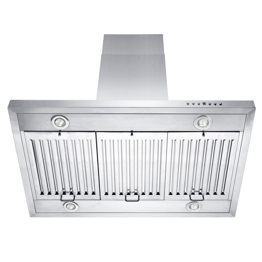 ZLINE Island Mount Range Hood in Stainless Steel