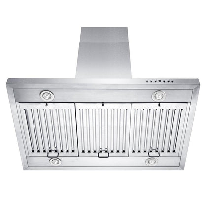 ZLINE Island Mount Range Hood in Stainless Steel