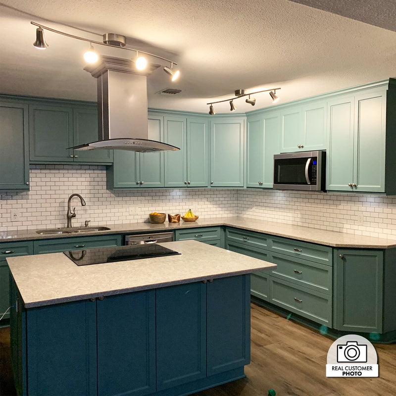 ZLINE Island Mount Range Hood in Stainless Steel & Glass