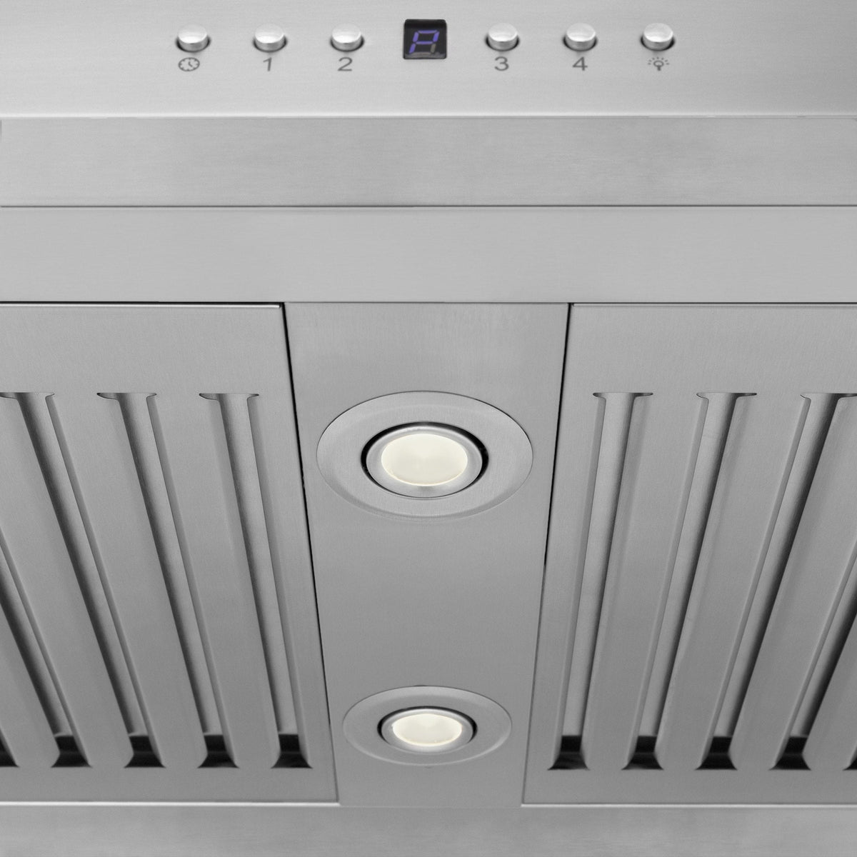 ZLINE Island Mount Range Hood in Stainless Steel & Glass
