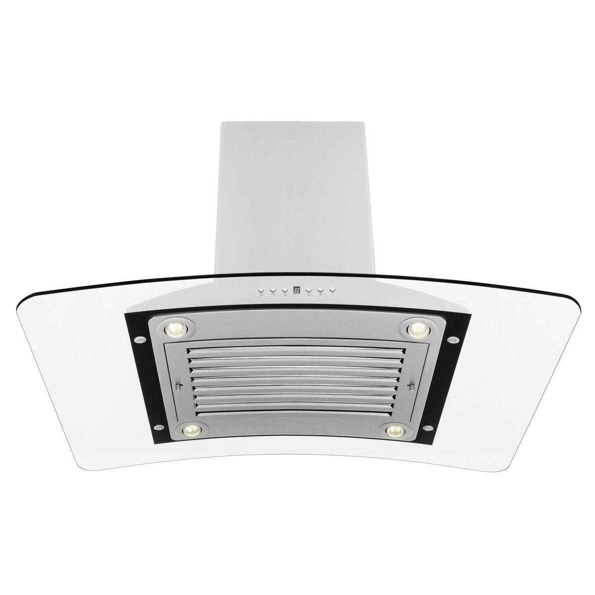 ZLINE Island Mount Range Hood in Stainless Steel & Glass