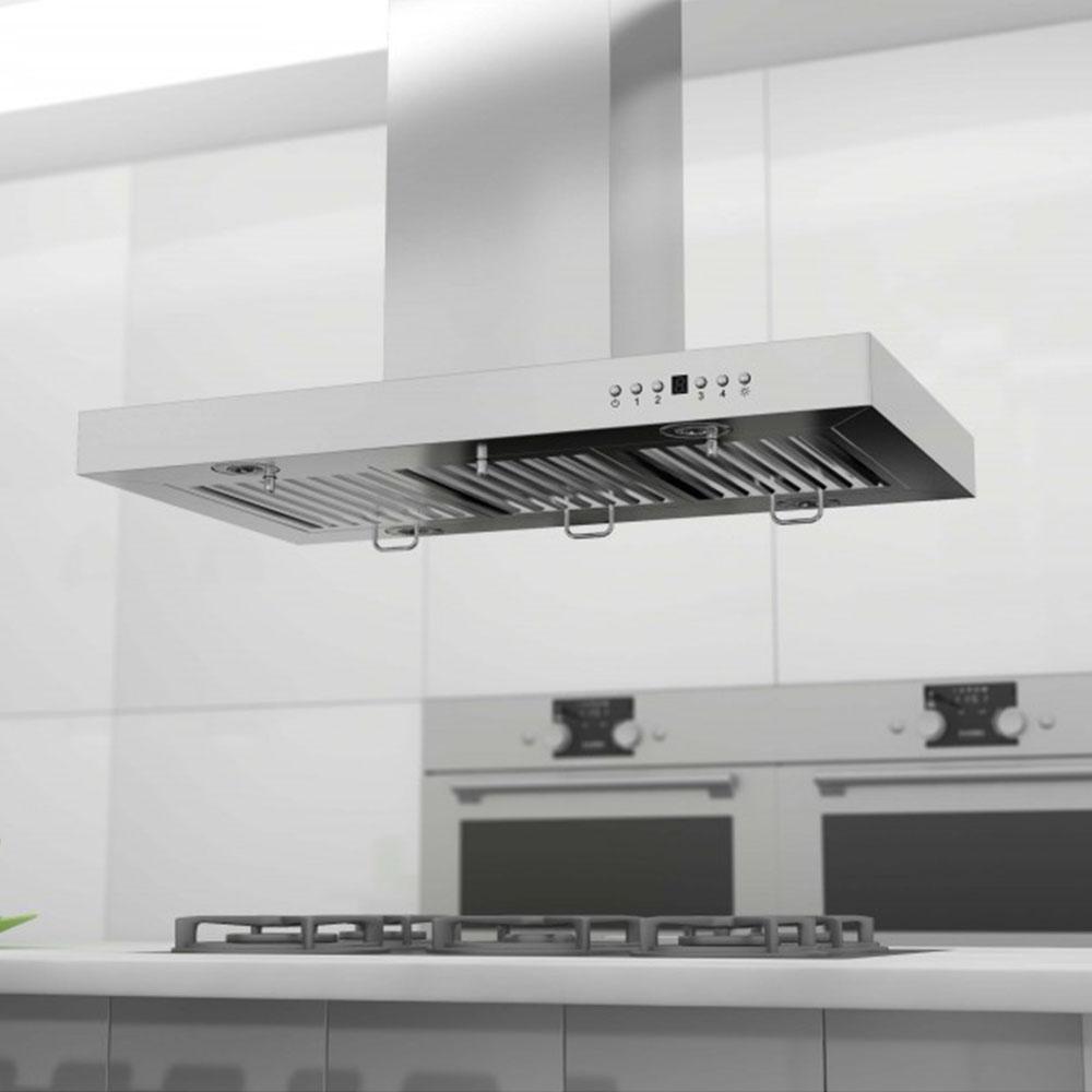 ZLINE Island Mount Range Hood in Stainless Steel - KE2i