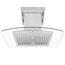 Products ZLINE Island Mount Range Hood in Stainless Steel with Built-in CrownSound‚ Bluetooth Speakers