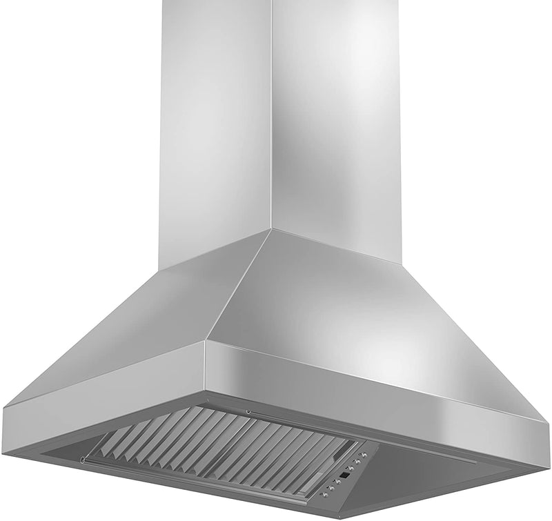 ZLINE Outdoor Island Mount Range Hood in Stainless Steel