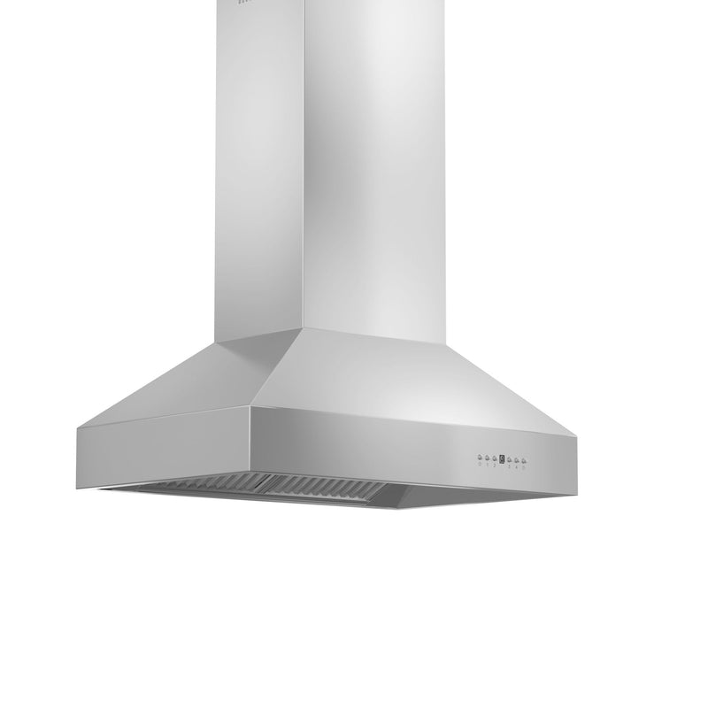 ZLINE Outdoor Island Mount Range Hood in Stainless Steel 